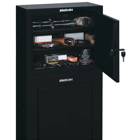 stack-on pistol steel wall cabinet|cheap gun cabinet stack on.